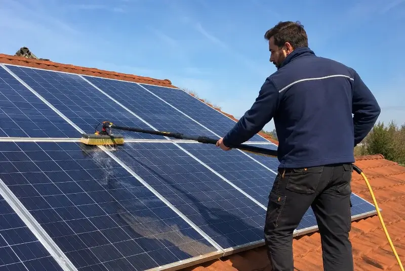 Nettoyage et entretien de panneaux solaires à Châteaugiron